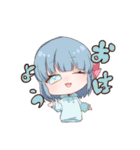 個性的な乙女たち（個別スタンプ：18）