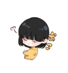 個性的な乙女たち（個別スタンプ：19）