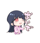 個性的な乙女たち（個別スタンプ：22）