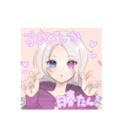 個性的な乙女たち（個別スタンプ：40）