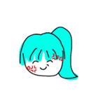 ぷくぷくちゃんと白ちゃん2（個別スタンプ：16）