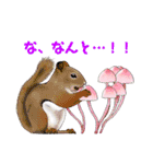 キノコと動物（個別スタンプ：12）