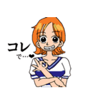 ONE PIECE×おかゆどんスタンプ（個別スタンプ：7）