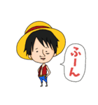 ONE PIECE ゆるゆるキャラ登場！（個別スタンプ：5）