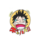 ONE PIECE  麦わらのスタンプ！（個別スタンプ：1）