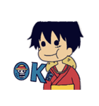 ONE PIECE ワノ国 手書きスタンプ（個別スタンプ：1）