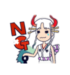 ONE PIECE ワノ国 手書きスタンプ（個別スタンプ：2）