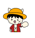 ライさん×ONE PIECE（個別スタンプ：1）