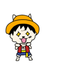 ライさん×ONE PIECE（個別スタンプ：8）