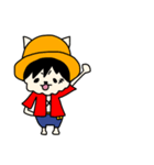 ライさん×ONE PIECE（個別スタンプ：22）