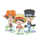 ONE PIECE with Bua_Space その1（個別スタンプ：17）