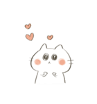 ねことおんなのこ2［ふんわり］（個別スタンプ：1）