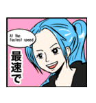 ONE PIECE もしも奴らがアメコミだったら（個別スタンプ：26）