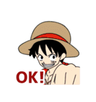 ONE PIECE Enjoy Stickers（個別スタンプ：1）