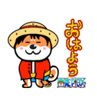 ONE PIECE×柴犬（個別スタンプ：8）