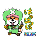 ONE PIECE×柴犬（個別スタンプ：34）