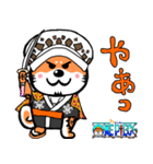 ONE PIECE×柴犬（個別スタンプ：35）