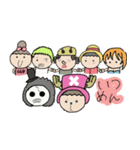 ぐぴぐぴこ×ONE PIECE（個別スタンプ：30）