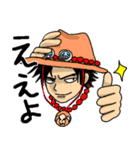 ONE PIECE なにわのオカンスタンプ（個別スタンプ：12）