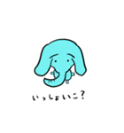 しょぼくれ動物園（個別スタンプ：3）