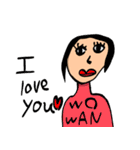 落書きと愉快な仲間たち（個別スタンプ：2）