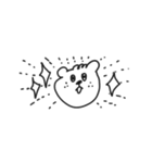 テキトーに生きるくま（個別スタンプ：19）