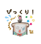 しょっくん デカ文字リアクションver.（個別スタンプ：4）