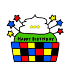 enacocoのお誕生日ケーキ（個別スタンプ：34）