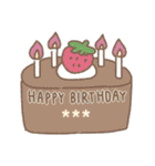 enacocoのお誕生日ケーキ（個別スタンプ：35）
