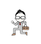 Mr. glasses（個別スタンプ：2）