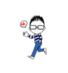 Mr. glasses（個別スタンプ：4）