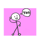 ゆかいな棒人間②（個別スタンプ：22）