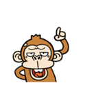 ウザくてシュールなお猿さん【台湾語】（個別スタンプ：24）