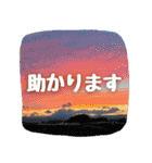 【田舎の風景写真】ビジネス会話ことば（個別スタンプ：14）