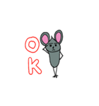 ただのネズミ（個別スタンプ：7）