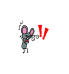 ただのネズミ（個別スタンプ：10）
