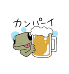 ヤモリのもる子・夏Ver.（個別スタンプ：15）