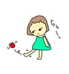 おかっぱーちゃん4（個別スタンプ：21）