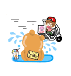 びーちゃんとみわちゃん【04】（個別スタンプ：17）