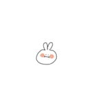 うさぎさんと人参さん（個別スタンプ：12）