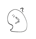 【日常で使える】しろいふきだしくん。（個別スタンプ：22）