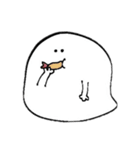 【日常で使える】しろいふきだしくん。（個別スタンプ：34）