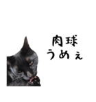 怪傑黒猫おはぎ 参上！その2（個別スタンプ：32）