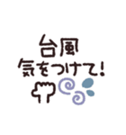 夏に便利◎手書きデカ文字（個別スタンプ：28）