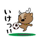 鹿ころくん（サッカー編）1（個別スタンプ：6）