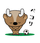 鹿ころくん（サッカー編）1（個別スタンプ：24）