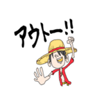 ONE PIECE 使いやすそうな文字入りSTAMP（個別スタンプ：1）