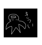 スーパー白黒くん（個別スタンプ：38）