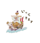 ONE PIECE ちょっと描いてみたラブーン（個別スタンプ：10）