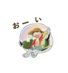 ONE PIECE ちょっと描いてみたラブーン（個別スタンプ：11）